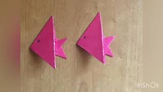 COME FARE UN PESCIOLINO ORIGAMI