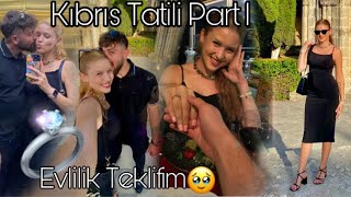 Kıbrıs Tatili Part 1 | Evlilik teklifi aldım | Bellapais Manastırını gezdik | Kıbrıs abur cuburları