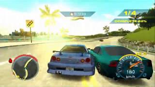 Need for Speed Undercover (PS2) - Sprint 'Coast & Beach' / Nissan Skyline GTR R34