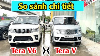 So sánh chi tiết xe tải Tera V6 và Tera V