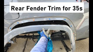 Cutting Rear Fenders to Clear 35s - Toyota Tacoma