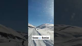 #Bamian #snow #snowfall