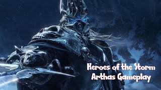 Heroes of the Storm: Arthas Gameplay "Frostmourne Hungers"