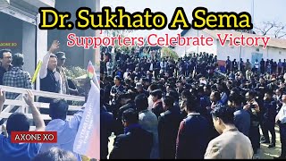 Dr.Sukhato A Sema Supporters Celebrate Victory (BIG WIN) || 13 AC Pughoboto || LJP (RV)