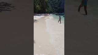 Phi Phi island Monkey beach perfect sand and sea