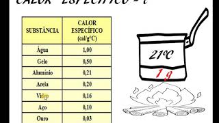 Vídeo Aula 5 Calor Sensível