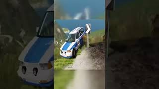 Cliff Drops #48 - BeamNG DRIVE | SmashChan #shorts