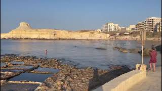 salt flats in malta