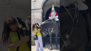 Special moment ☺️ #youtubeshorts #shorts  #horseguardsparade #kingsguard