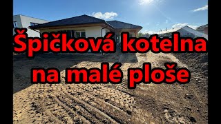 Špičková kotelna na malé ploše