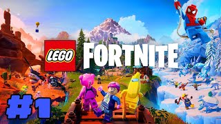 Выживание В Лего FORTNITE 😂 Gameplay Lego Fortnite