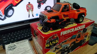 M.A.S.K FIRECRACKER with Hondo MacLean by Kenner