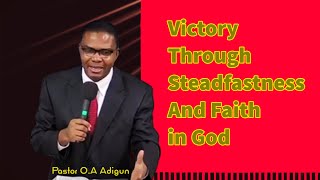 VICTORY THROUGH STEADFASTNESS AND FAITH IN GOD|| Thursday Revival Hour 1/12/2023