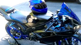 2008 Yamaha R1 with Toce exhaust cold idle!!