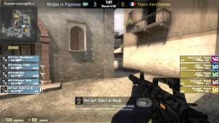 CS:GO NiP V VeryGames BO3 DreamHack Bucharest 2013