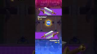 Grinding my new clash royal acc to arena 3