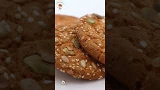 ATTA BISCUIT WHEAT BISCUIT | NO BAKING POWDER & SODA #shorts #youtubeshorts #biscuit