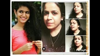 Manikya Malaraya Poovi Cover- Female Acapella (RAW-CAPELLA 2) | Oru Adaar Love | Sanjana Mohandoss