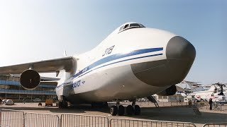 First presentation Antonov 124 Ruslan, Le Bourget 1985