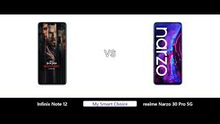 Infinix Note 12 VS realme Narzo 30 Pro 5G | My Smart Choice