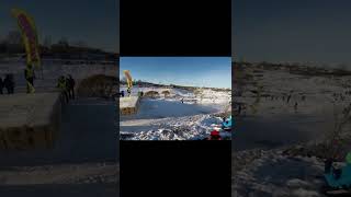 Skier crash #shorts #sports #winter