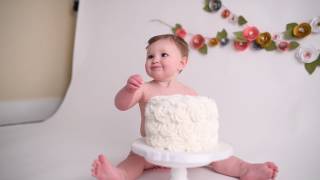 Brady's First Year Cake Smash Session - behind the scenes