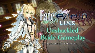 Fate Extella/Link - Nero Unshackled Bride Outfit Gameplay