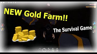 NEW Gold Farming Method | The Survival Game (Roblox)