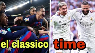 Barca vs Madrid | El Clasico time | barca working on MESSI DEAL