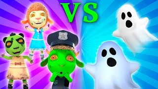 Zombies VS Ghosts | Cartoon for Kids | Dolly and Friends