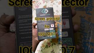 Best screen protector for IQOO NEO 7 🔥👍 | With buying Link 🔗 | TSE