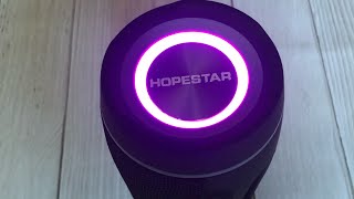 Обзор колонки hopestar H45party с подсветкой