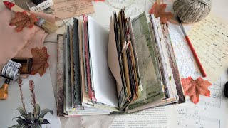 Woodland Junk Journal with the Hand Painted Watercolour Cover (sold, thank you)