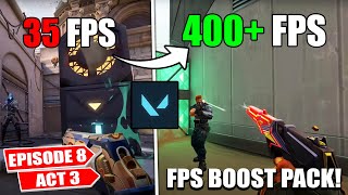 How to Fix FPS Drops & BOOST FPS in Valorant Episode 8 Act 3