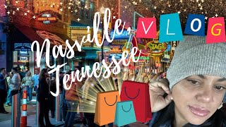 Recorriendo Nashville en busca de regalos para navidad/Viaje en pareja. Vlog de Sabado.