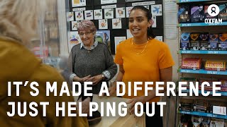 Actor Gurlaine Kaur Garcha Volunteers at Oxfam | Oxfam GB