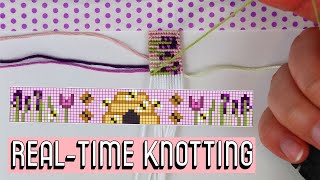 SPRING REAL-TIME KNOTTING [CC] || Friendship Bracelets