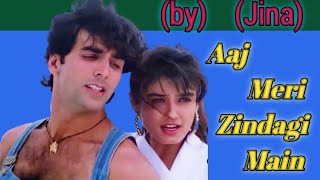 Aaj Meri Zindagi Main | Khiladiyo Ka Khiladi ( 1996 ) Babul Supriyo, Alka Yagnik | Akshay , Raveena|