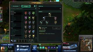 Froggen plays Kayle vs Nidalee mid lane