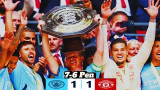 Manchester city v Manchester United |Community Shield 23/24 Highlights