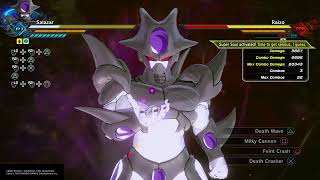 DRAGON BALL XENOVERSE 2 Combo - "Dark Destruction" (Purple Moveset)