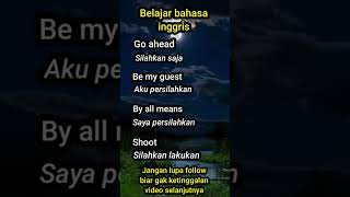 bahasa Inggrisnya semua tentang silahkan #english #apabahasainggrisnya #cariilmu #tips #gakbisabahas