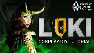 Loki cosplay: Easy DIY Tutorial