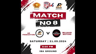 LIVE || KNL SEASON 14 || MATCH NO 8 || MUJAHID MOTOR V/S AR PRODUCTION || AR PRODUCTION