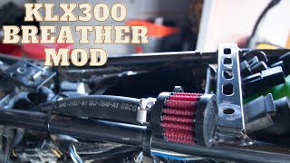 Klx300 - Breather Mods