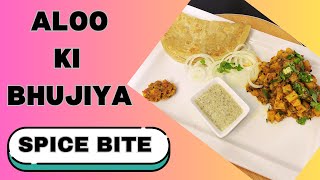 Aloo Bhujiya With Tomato Puree Recipe By Spice Bite | Ramzan Sehri Special Recipe