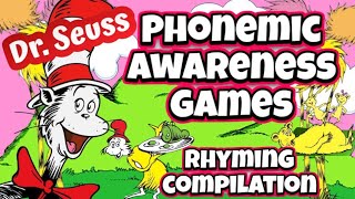 📕 Dr. Seuss Rhyming Games 📕 | Brain Break | Phonemic Awareness | GoNoodle