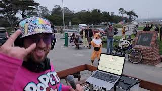 Silent Disco party at the Santa Cruz Lighthouse