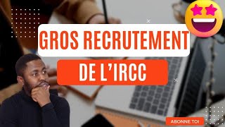 IRCC Canada lance une Campagne de Recrutement (Salaires Jusqu’à 140.571$/an) 😱