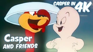 Casper's Farmyard Pal 👨‍🌾 🦃 | Casper and Friends in 4K | 1 Hour Compilation | Cartoons For Kids